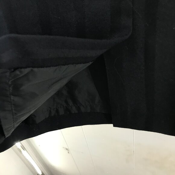 vintage Jones New York wool navy 2 piece skirt suit set size 14 - Picture 7 of 8